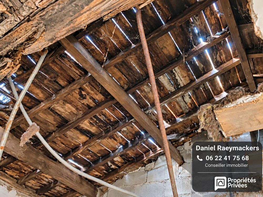Vente Maison LES ÉGLISOTTES-ET-CHALAURES (33230)  EXCLUSIVITÉ  Maison 90 m² à réhabiliter  Terrain 1 022 m²  25 000 Les eglisottes et chalaures