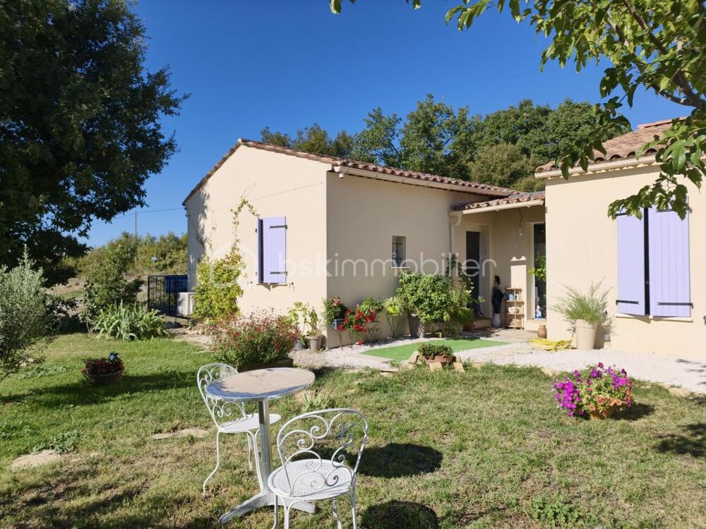 BAISSE DE PRIX: FORCALQUIER : en exclusivité VILLA récente de PLAIN PIED dans un QUARTIER CALME !