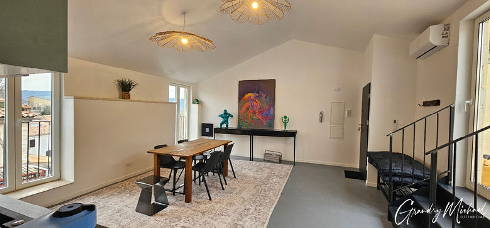 LA PÉPITE ATYPIQUE : 90 m² DE VOLUMES ET DE LUMIÈRE A LA BRILLANNE (04)