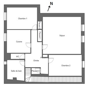  Appartement à vendre 4 pièces 93 m²
