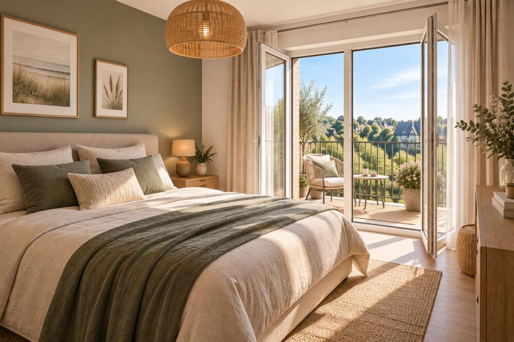 Vente Appartement T4 avec balcon à quelques minutes du centre ville Cabourg