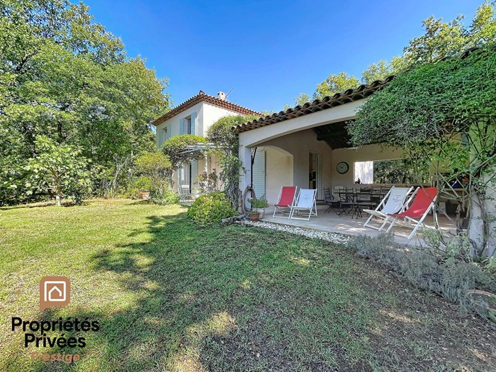 Villa 4 chambres - Piscine - Dépendance - Terrain 4 652 m² - Forcalqueiret 83136