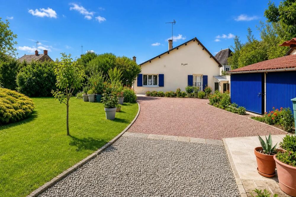 Vente Maison Maison familiale 6 pièces 158 m², grand jardin Mezieres en brenne