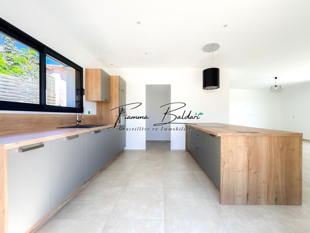 À vendre maison neuve 4 pièces 115 m² de plain-pied, terrain 626m², au calme à Moriani plage, SAN NICOLAO, Haute-Corse (20)