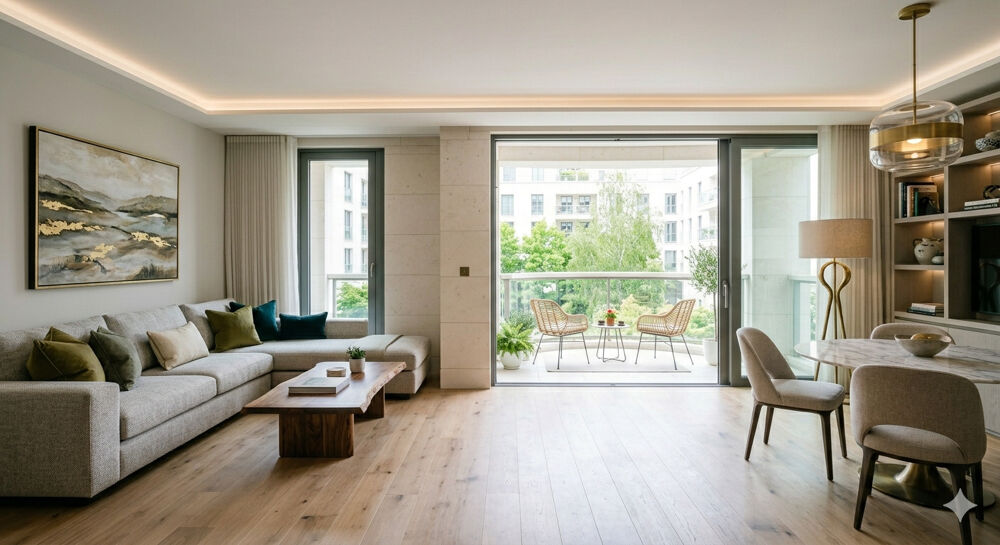 Vente Appartement - T3 en ETAGE ELEVÉ au CENTRE-VILLE avec balcon et PARKING  - Aubervilliers