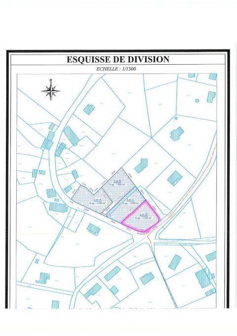   Terrain LOT D AMBAZAC 