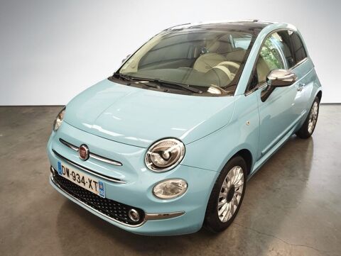 Fiat 500 0.9 TWINAIR 105 LOUNGE 3P 2015 occasion Saint-Jeannet 06640