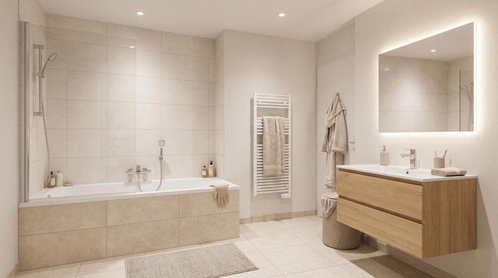 Vente Appartement T3 avec terrasse et vaste jardin privatif Venissieux