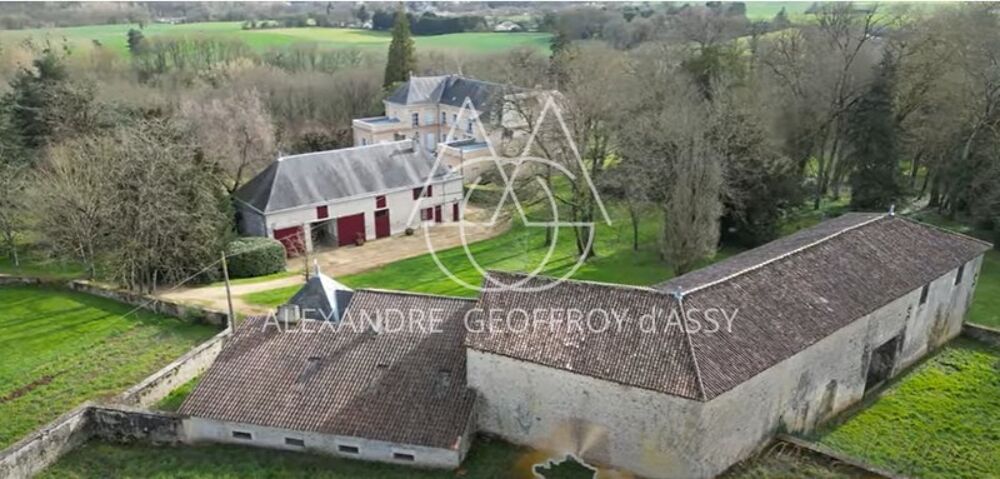 Château XIX° à vendre dans la Vienne à 2h de Paris