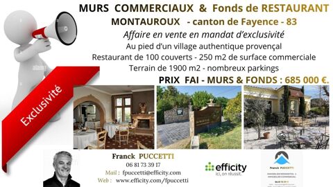 Commerces/Negoce 685000 83440 Montauroux