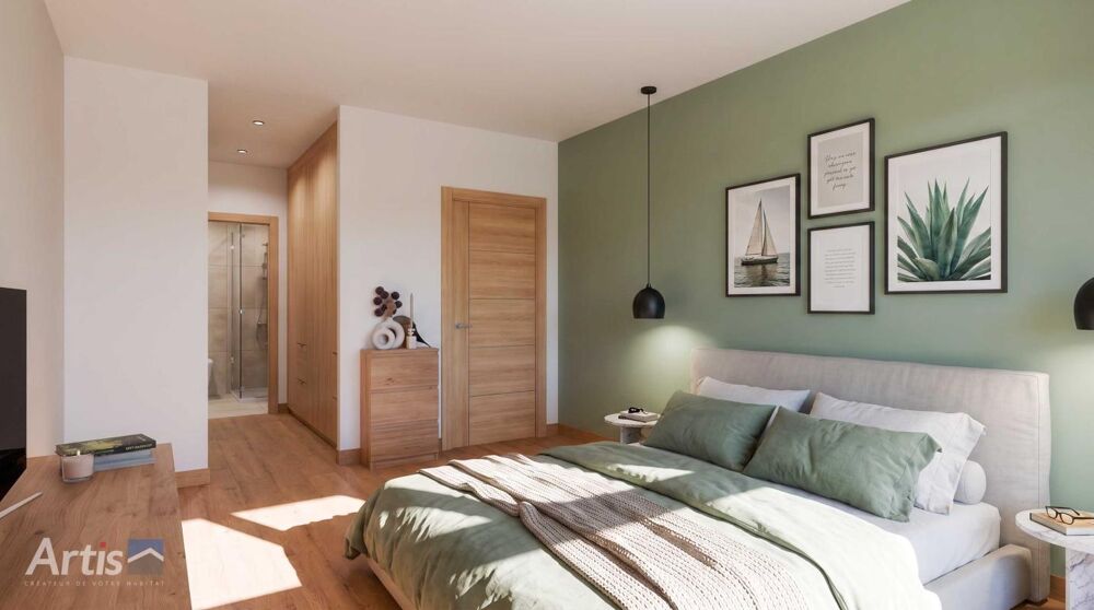 Vente Maison PREVESSIN - Secteur Puggins- Terrain 790 m² + Maison ARTIS 145m² avec Garage Prevessin moens