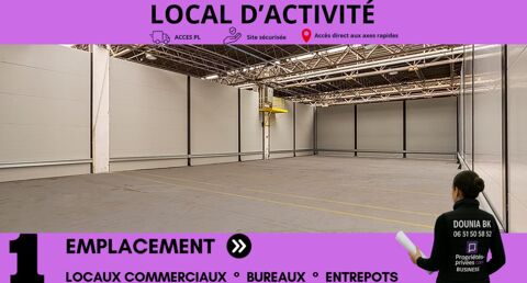 60160 MONTATAIRE -   ENTREP&Ocirc;T   m&sup2; &Agrave; LOUER 2481 60160 Montataire