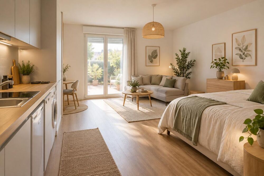 Vente Appartement TERRASSE SUD – GARAGE INCLUS – CENTRE-VILLE 10 MIN À PIED Thonon les bains