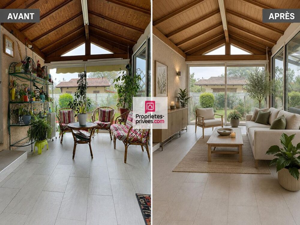 Dept 33 - La Teste De Buch- Maison 5 pièce(s) 79 m2 avec terrasse, son jardin de 745m² et un garage indépendant, une véranda de