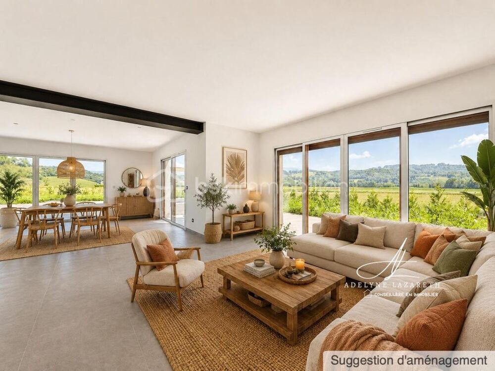 Magnifique maison contemporaine de 230m2 au total