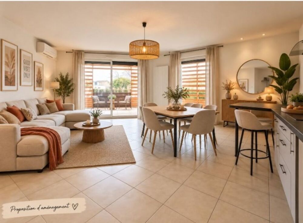 T3 d'Exception : Calme Absolu & Terrasse de 20m²  Coeur St-Jean-de-Védas