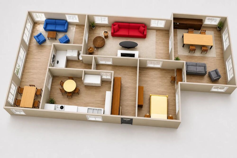 Maison de 8 pièces de 235 m² à Brunstatt-Didenheim