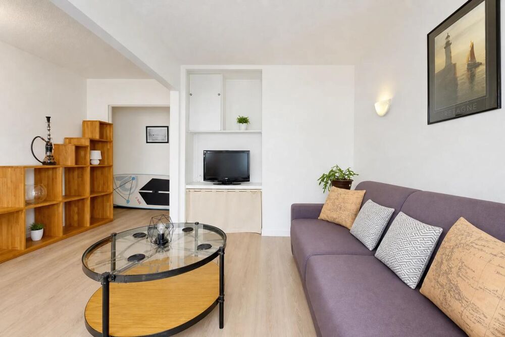 Appartement de 50m², 2 pièces, 1 chambre, en rez de chaussée