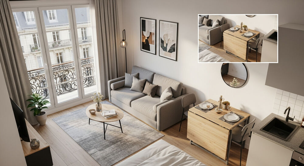 Vente Appartement 2 PIÈCES de 40.95m² + EXTERIEUR - BRINDAS Brindas