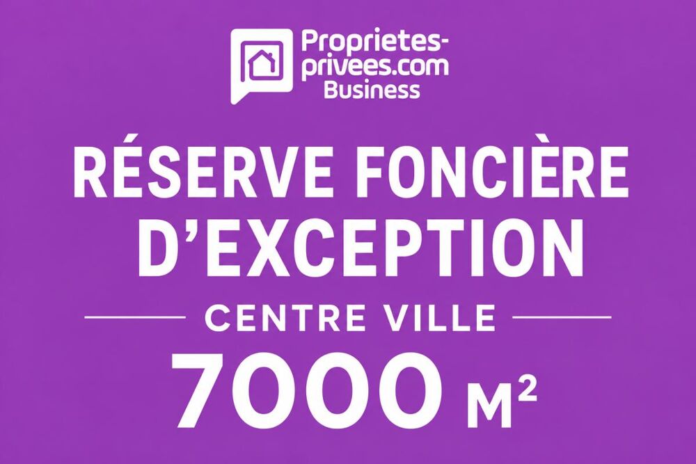 Vente Terrain Réserve exceptionnelle-7000 m2 Een plein coeur de ville Troyes