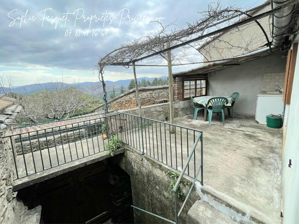 Vente Maison Maison en pierre typiquement c�venole -  Parc naturel r�gional des Monts d'Ard�che Les vans