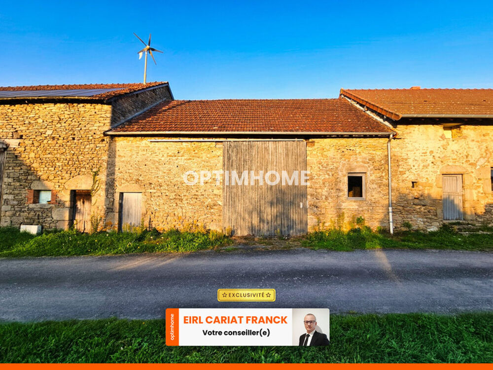 À vendre : Grange avec maison à rénover - Idéalement située à Fursac