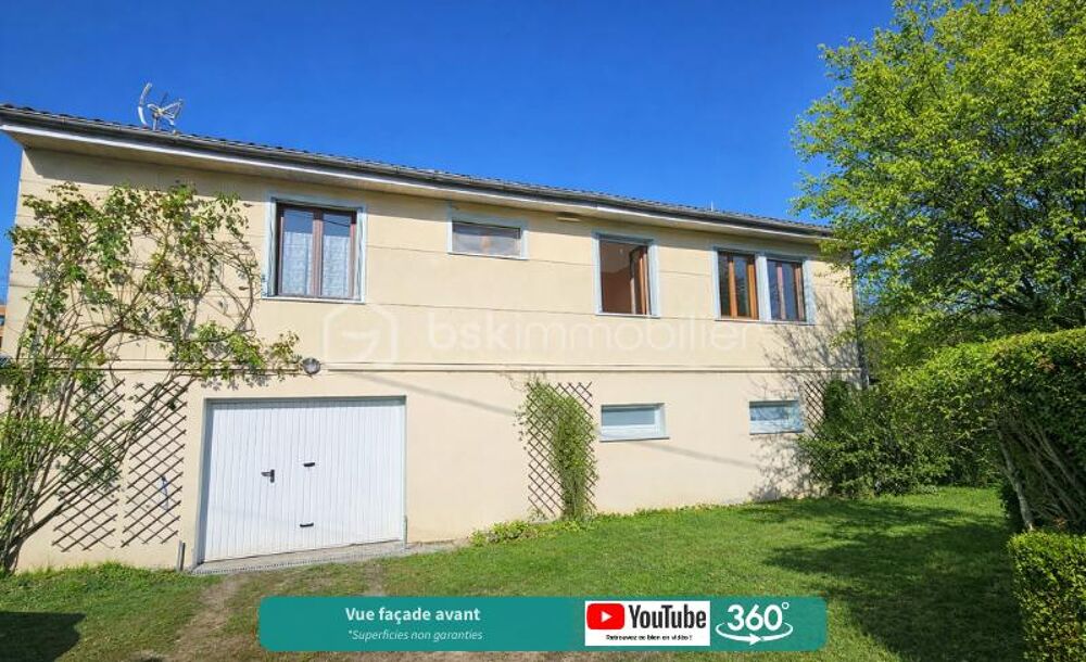 Maison familiale sur sous sol intégral avec terrain constructible