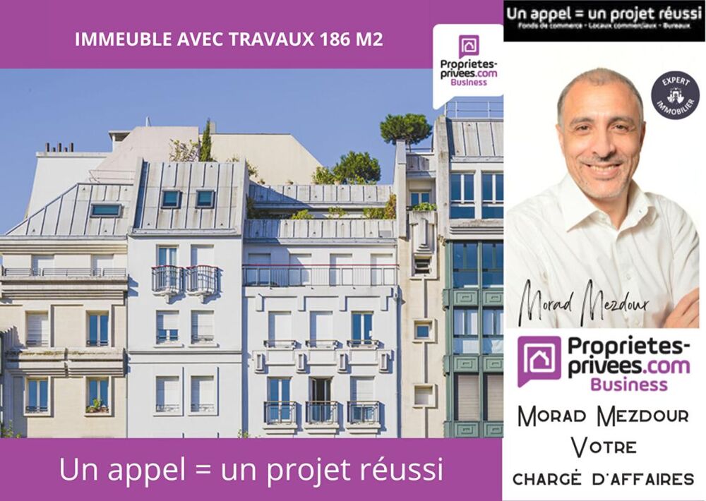   ROUBAIX - IMMEUBLE AVEC TRAVAUX 186 M2 