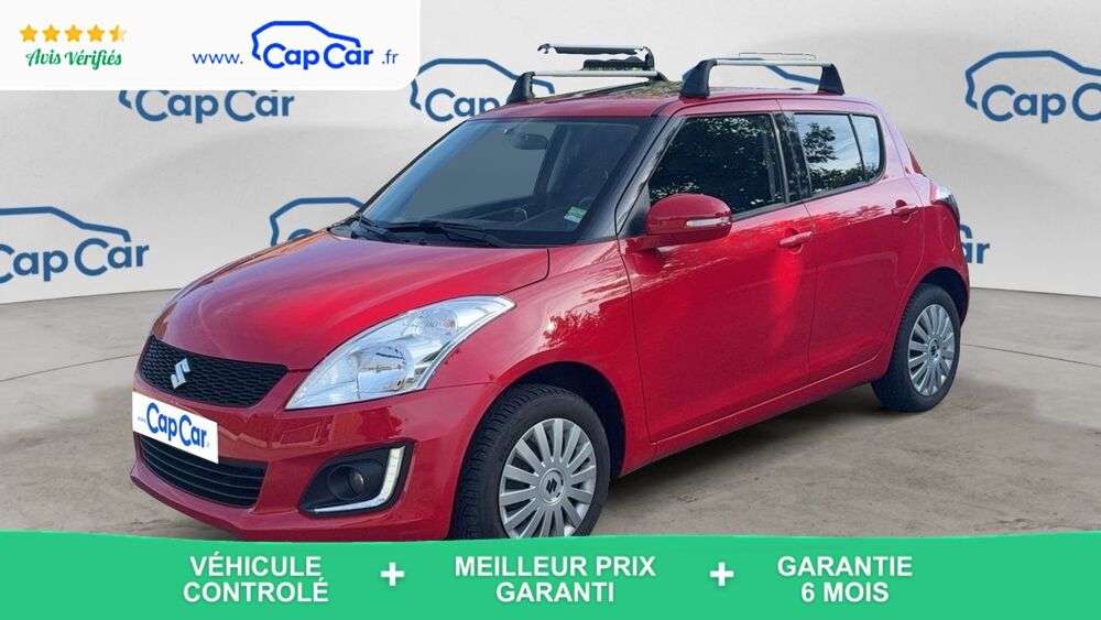 Swift 1.2 VVT 94 4X4 Pack - Entretien constructeur Toit ouvrant 2017 occasion 74000 Annecy
