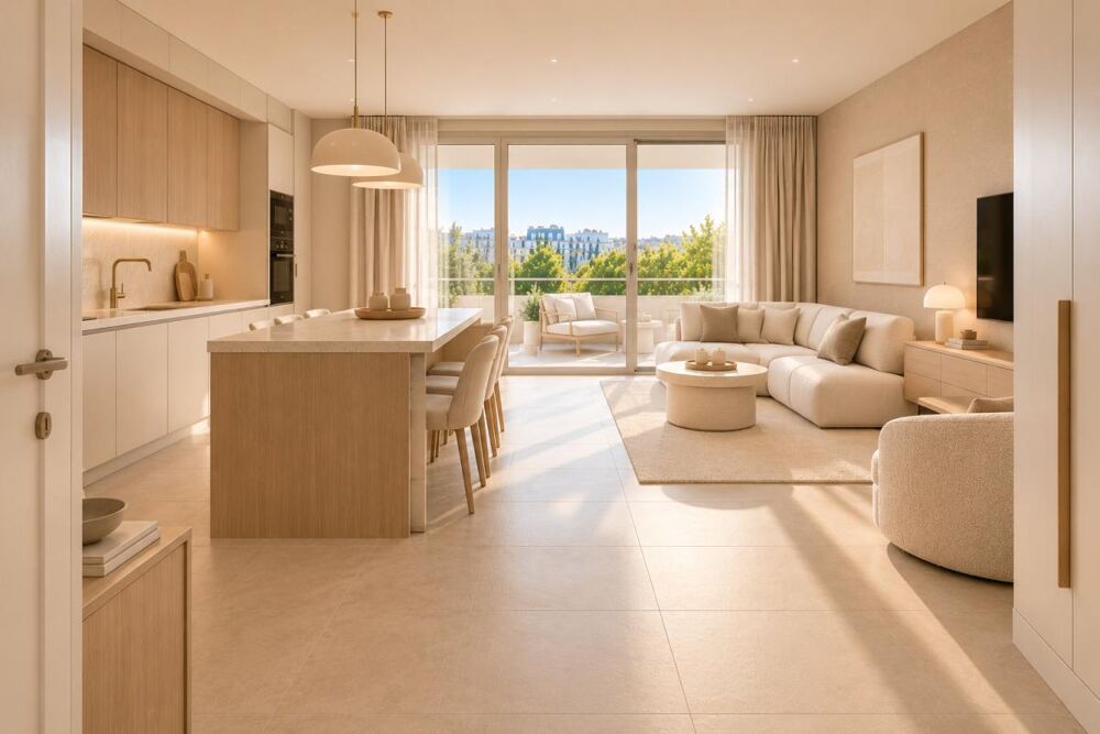 Vente Appartement APPARTEMENT 4 PIÈCES TRAVERSANT AVEC SUITE PARENTALE ET BALCON SUD-EST Issy les moulineaux