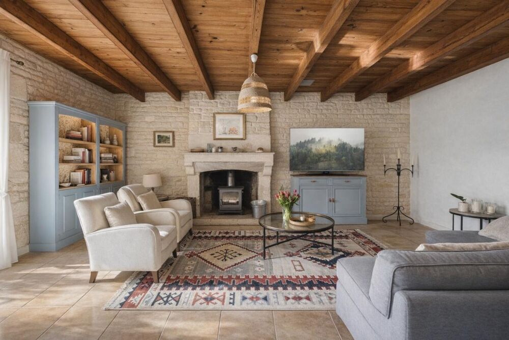 maison en pierre rénovée 204 m², parc arboré, dépendances 15 mn de NIORT