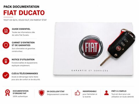 Ducato 2&deg; Main / 2.2L MJT 120cv Pack business L1H1 CLIM/REGUL/LIMIT 2023 occasion 60430 Abbecourt
