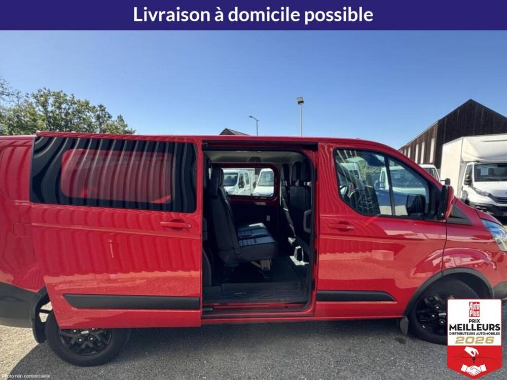Transit CUSTOM 2.0 ECOBLUE 130CH TRAIL CABINE APPR 2023 occasion 10150 Lavau