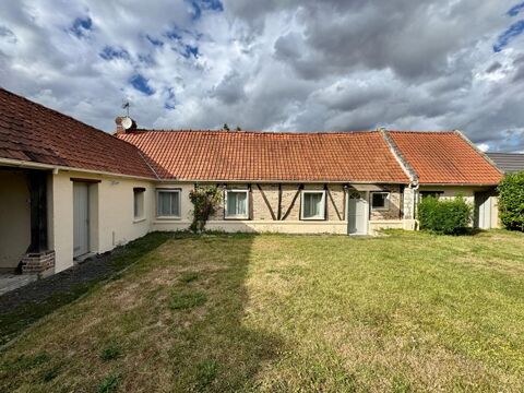   Très belle  Longère  de 129m2 , 3 chambres , grand jardin  GLISY (10mn d'Amiens ) Maison - 4 pièce(s) - 129 m²