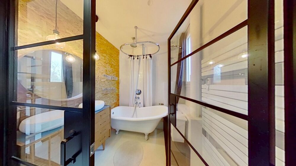 Appartement à vendre RENNES VOLNEY / PRAIRIES SAINT-MARTIN - T3 de 64 m²  CHARME DE LANCIEN, POÊLE À BOIS, 2 SALLES DEAU