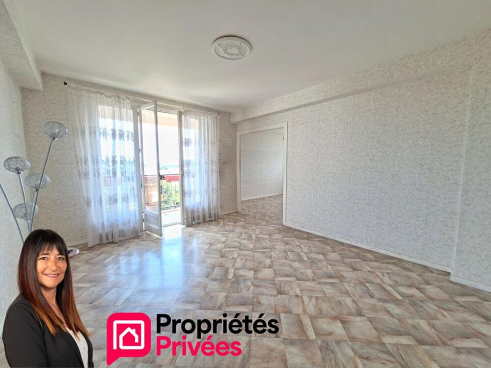 Roanne centre T5 avec balcon, vue dégagée et garage