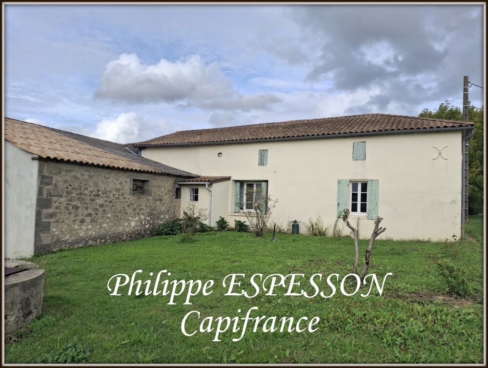 CORPS DE FERME EN PIERRE SUR UN PARC DE 14000 M2 SUR LEVIGNAC DE GUYENNE (47)
