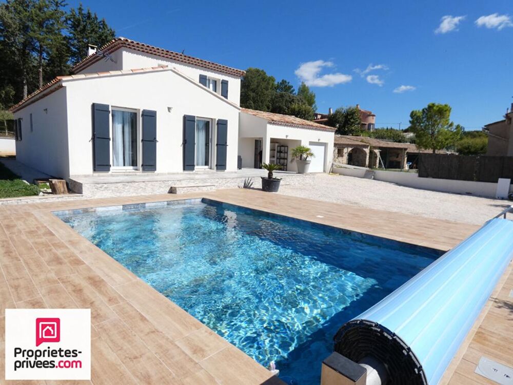 Vente Villa GINASSERVIS VILLA T6 grand standing piscine sur 775 m² Ginasservis