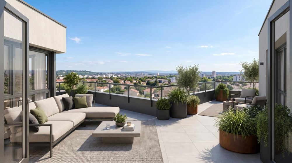 Vente Appartement Le charmant T3 avec double terrasse Bron