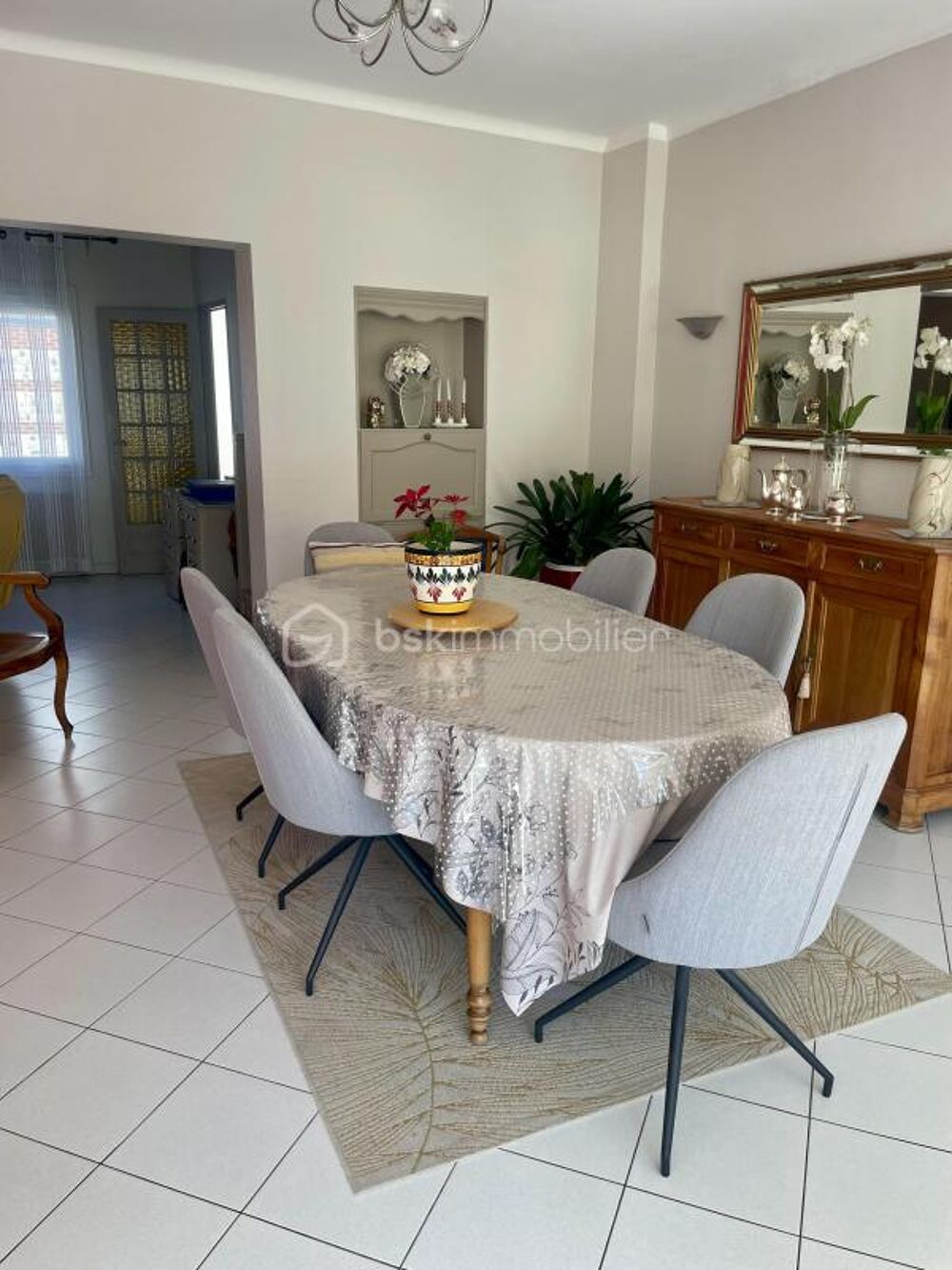? Maison familiale lumineuse avec jardin  Sainte-Adresse  127 m²  5 chambres  Terrasse  Dépendance