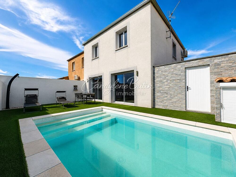 Villa T5 avec piscine, 4 chambres et garage