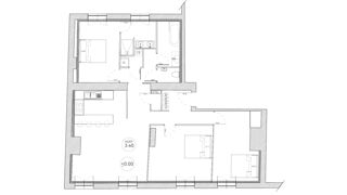  Appartement � louer 4 pi�ces 103 m�