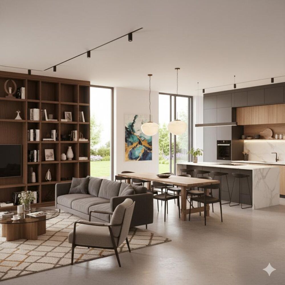 Vente Appartement *Appartement quatre pièces de 85m², terrasse et jardin, avec parkings – Cœur de la Cité-Jardin, Le Plessis-Robinson* Le plessis robinson