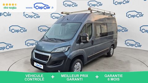 Peugeot Boxer L2 H2 Gruau 2.0 BlueHDi 130 Premium Pack 7places - 7 places 2018 occasion Montlucon 03100
