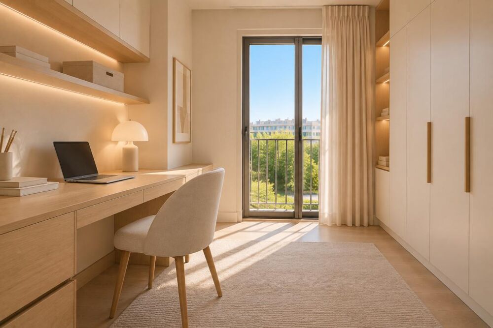 Vente Appartement BEL APPARTEMENT 2 PIECES VOIR 3 PIECES AVEC BUREAU ET BALCON + PARKING Torcy
