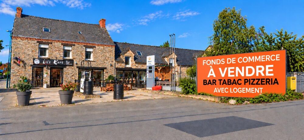   À VENDRE – BAR- TABAC- FDJ - PIZZERIA – ENTRE RENNES ET REDON 
