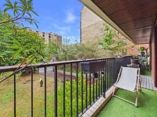 Vente Appartement Boulogne-Nord, avenue Jean-Baptiste Clément, au pied des commerces. 5 pièces 103 m², appartement d'angle, double balcon, vue jar Boulogne billancourt