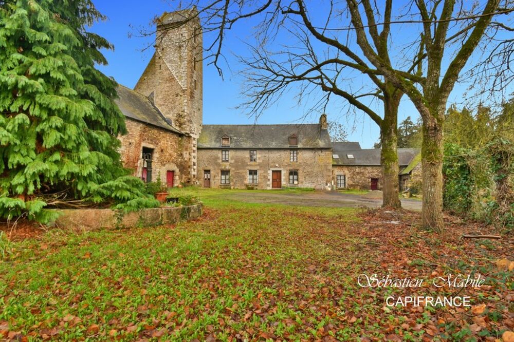 Propriete à vendre 10 pièces (35) LA BOUSSAC en Baie du Mont Saint Michel - 11 600 M² de terrain