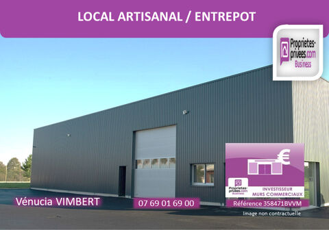 EXCLUSIVITE ! Local artisanal Entrepôt de 2.176 m² 225000 27150 Etrepagny