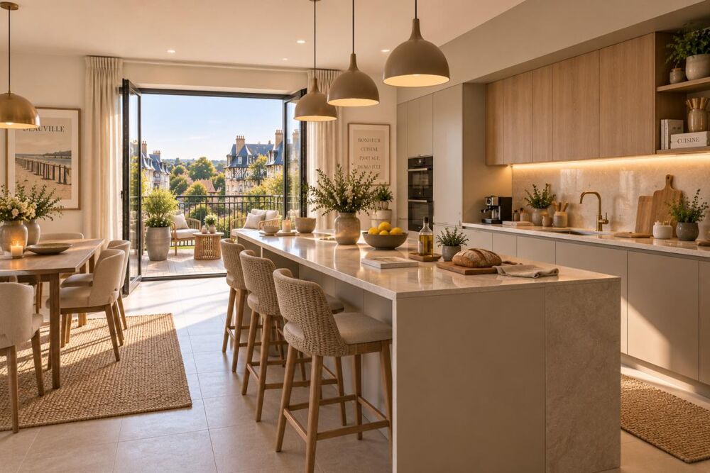Vente Duplex/Triplex Magnifique Duplex T4 avec grand rooftop proche du centre ville Deauville